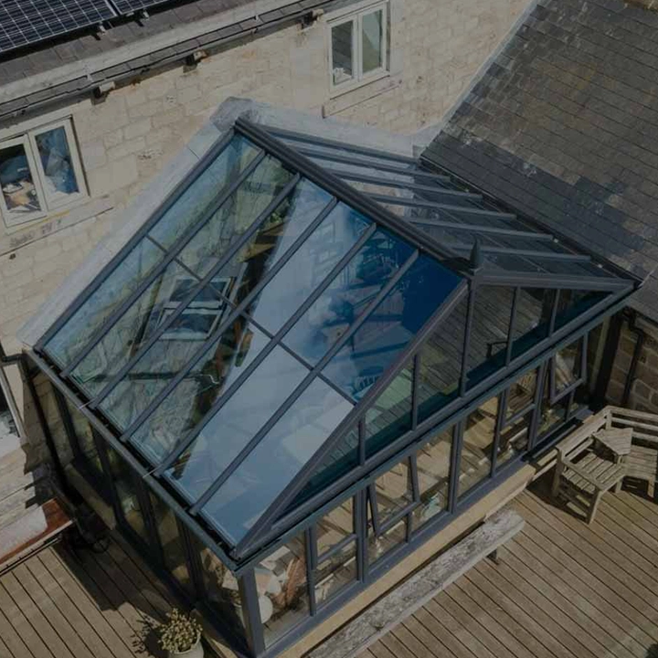 Glass roof systems